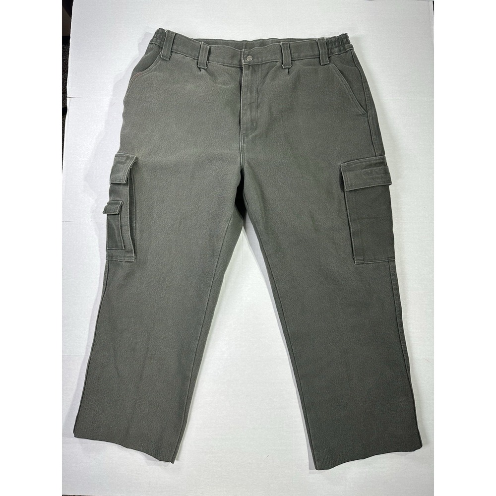 Orvis‎ Cargo Pants 40 Made in USA Green Corduroy Field Workwear Outdoor
